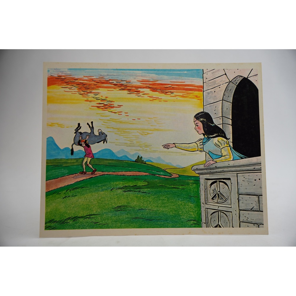 Cooper Films Lazy Jack‎ Story Print Poster 12.5x10 Vintage 1970